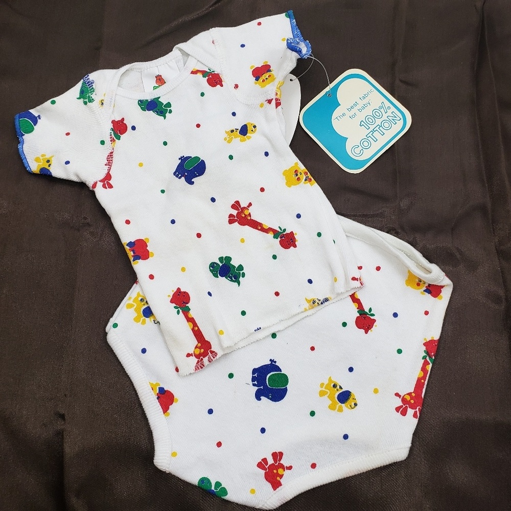 Vintage Celebrity Kids 100% Cotton 3-6 mos. NWT